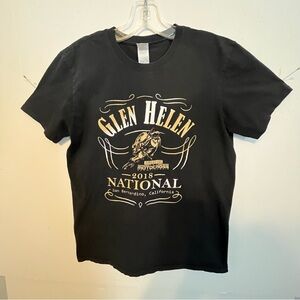 Glenn Helen graphic tee “motocross national 2018” medium